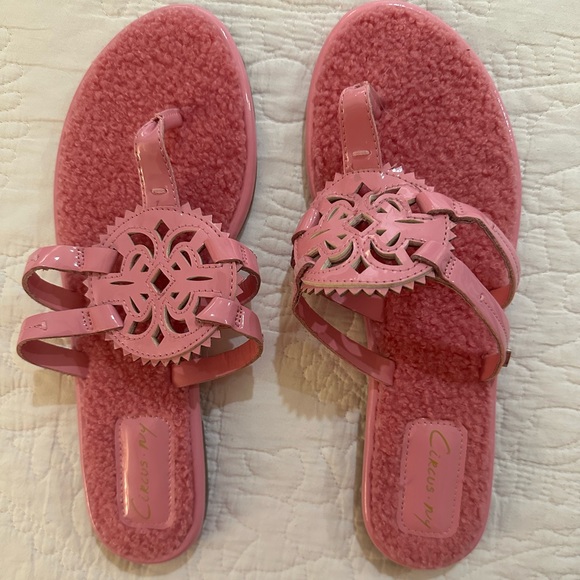 Circus NY Pink Sandals - Picture 1 of 3